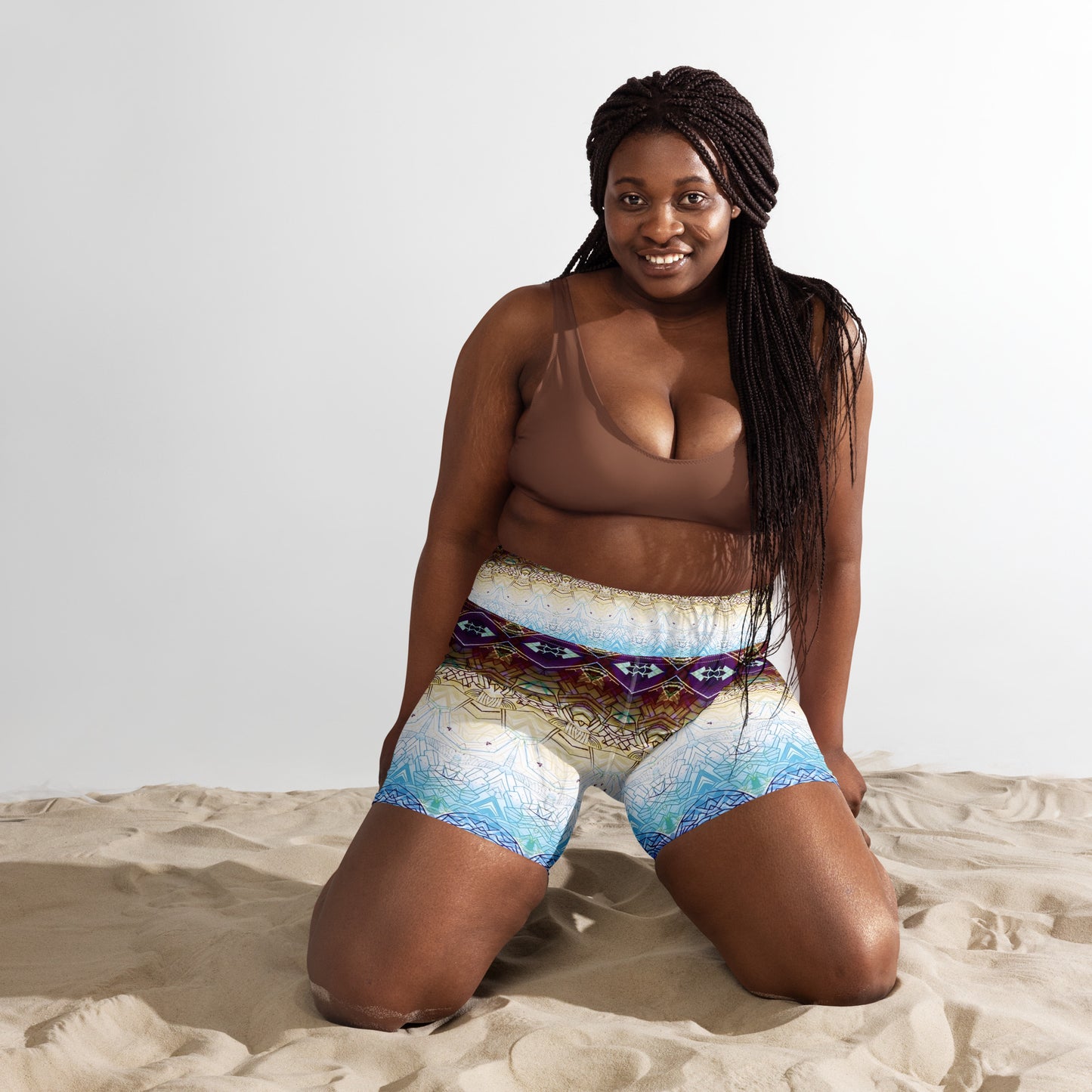Muddled || Yoga Shorts