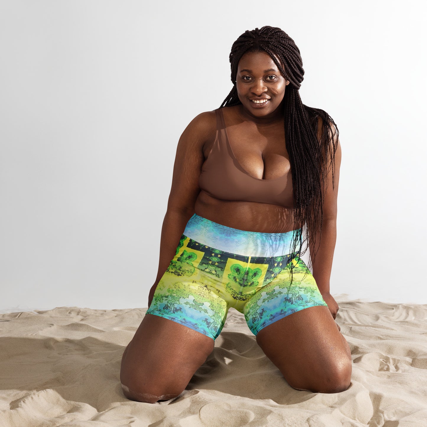 Equatorial || Yoga Shorts